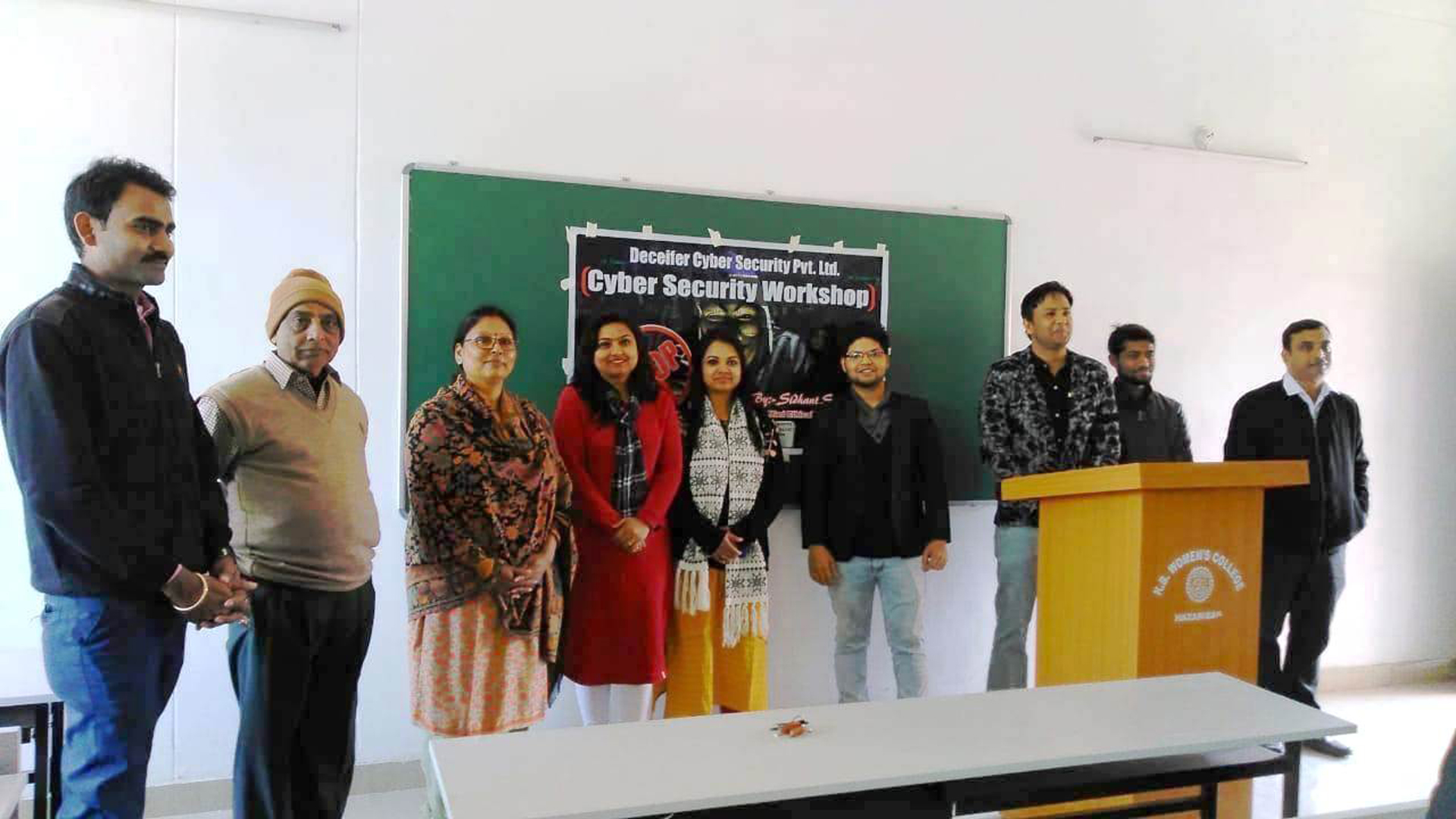 Cyber Security Workshop at Jan 2019 for Women's Security